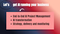 be your ai project manager end to end