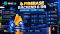 develop a react and firebase web application