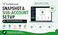 gohighlevel snapshot setup ghl sub account setup workflow automation, onboarding