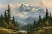 make oil painting landscape