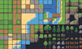 create 2d top down pixel art tileset tilemap rpg game assets environment sprite