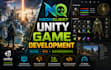 create 3d UI UX, vfx and unity environment