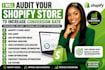 audit cro shopify store to increase conversion rate