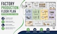 create factory production floor plan workflow space planning