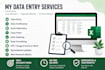 do accurate data entry and data verification
