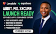 audit lovable dev app fix bugs code supabase backend security harden launch