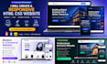 a responsive HTML CSS website