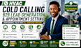 hvac cold calling, b2b cold calling, hvac lead generation, appointment setting