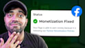 fix facebook page monetization, content monetization, payout and policy issue