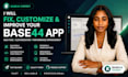 fix, customize and improve your base44 app