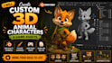 create custom roblox 3d models, characters and game assets