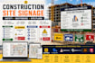 design construction site signage with easysign planqix  trafficcad