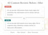 review and improve your ai generated content professionally