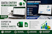 do professional data entry and analytics
