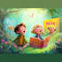create print ready childrens book illustrations