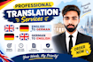 manually translate english to french and french to english
