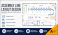 design assembly line layout workstations production autocad floor plan