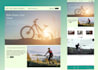 design a modern homepage for your startup