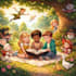 create realistic educational book illustrations