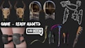 rig, optimize and create custom vrchat assets, props, accessories, weapons, vfx