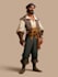 draw 2d game character illustration