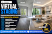 create realistic ai virtual staging for empty real estate photos ,architecture