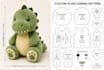 create a custom plush sewing pattern and stuffed animal templete
