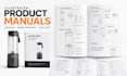 create illustrated product manuals, user guides and assembly instructions