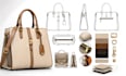 create a professional bag tech pack, handbag tech pack and backpack tech packs