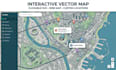 design interactive svg map ciickable web map custom vector map digital map