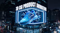create 3d anamorphic billboard animation, cgi ads, vfx video