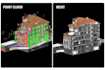 convert point cloud laser scans to accurate as built revit bim models