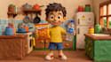 create 3d ai claymation animation video stop motion video ads