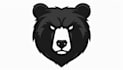 do awesome bear head t shirt logo