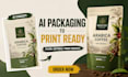 recreate ai packaging into editable vector and print ready artwork