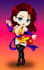 drawing a chibi anime character