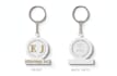 design custom nfc spinner business keychain stl with logo