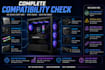 create a custom gaming PC parts list and check compatibility
