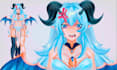 do live2d vtuber model vtuber rigging vtube studio anime model 3d nsfw vtuber
