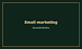 run email marketing and nurture for brands that already advertise
