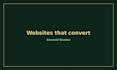 build a website that does not dump ad traffic into silence