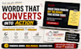 do landing page copywriting for website
