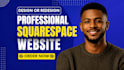 design redesign squarespace website edit update squarespace blog seo website