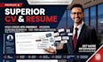 do professional cv,resume design