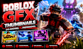 do roblox gfx thumbnail, roblox game thumbnail, 3d roblox youtube thumbnail