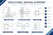provide structural design, engineering drawings and load calculations