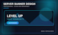 design a professional discord server logo and banner