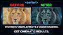 create professional before and after video edits