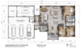 create 2d, 3d barndominium house floor plan architectural plan and garage barn