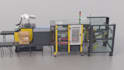 do 3d industrial animation, factory automation, packaging  and robotic machine